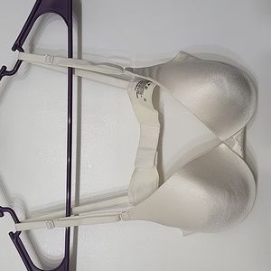 White slightly padded bra, 34B